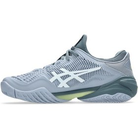Resim Asics Court Ff 3 Erkek Grey Blue/white Tenis Ayakkabısı 1041a370-404 Grey Blue/white 