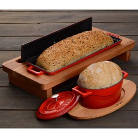 Resim Döküm Ekmek Kabı/terrine, 11X29 Cm, Turuncu 