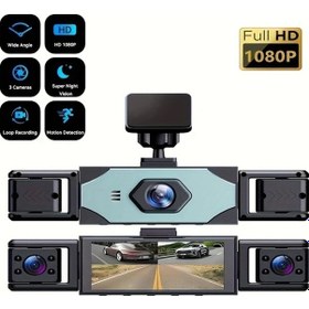 Resim Sandwich Kamyonet İçin Motion003 Araç Kamerası 1080p 64gb Kart Dvr Gece Görüşü Geniş Açı Döngü Kayıt 