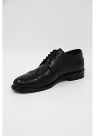 Resim Danacı Kösele 906 Erkek Klasik Ayakkabı - Siyah Siyah 