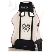 Resim Rio Plus Balerion Terletmez Kadife Kumaş Beyaz Gaming Oyuncu Koltuğu -12 Beyaz 