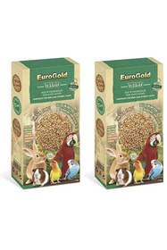 Resim Hype Store Eurold 4513061 Kemirgen Ve Kuşlar İçin Mısır Koçanı an Altlığı 1 Kg 2li paket 