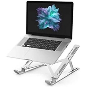 Resim Ayarlanabilir Metal Bilgisayar Standı - Notebook Ve Tablet İçin 