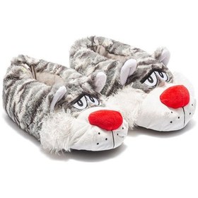 Resim Twigy Silvo Kadın Hayvanlı Panduf Gri 36/41 EE0526 Gri 