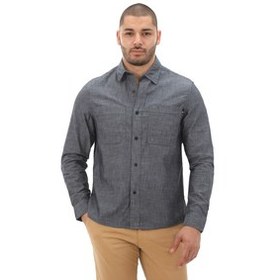 Resim Timberland Denim Chambray Shirt Erkek Gömlek Gri 