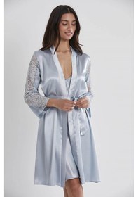 Resim Pierre Cardin 4025 Gecelik Sabahlık Takım - Mist Mist 