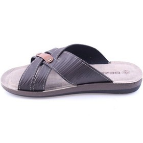 Resim Gezer 13346 Anatomik Taban Günlük Erkek Terlik Kahve Kahverengi 