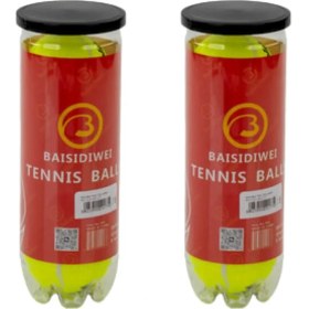 Resim 6’lı Tenis Topu Seti Dayanıklı Yüksek Zıplama Performans Topları Nemere 