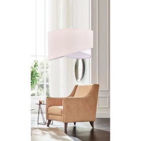 Resim Elips 2 Katlı Kumaş Pasta Avize Çocuk Odası Yatak Odası Salon Mutfak Hol 