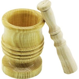 Resim Büyük Boy Lüx Ahşap Havan Sarımsak Dövecek Ç: 8.3cm--d: 7cm--y: Çok Renkli 