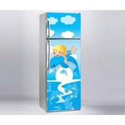 Resim 444magaza Buzdolabı Sticker Çocuk Balık 