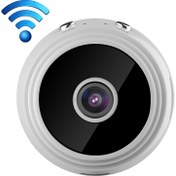 Resim A9+ 1080P Wifi Uzak Kablosuz Kamera - Beyaz (Yurt Dışından) 