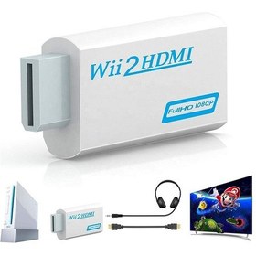 Resim Wii Hdmi Adaptör Dönüştürücü Hd 1080p Uyumlu Çevirici 