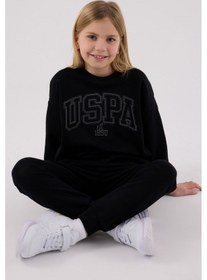 Resim U.S. Polo Assn. U.s. Polo Assn Kız Çocuk Siyah Eşofman Takımı 5274-48829 Siyah 