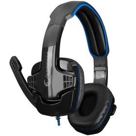 Resim Rampage Sn-r9 X-sense Siyah/mavi Gaming Oyuncu Mikrofonlu Kulaklık 