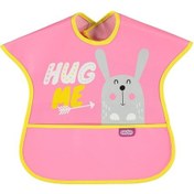 Resim Babyjem Poli Muşamba Önlük Desenli Pembe Pembe 