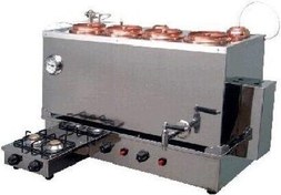 Resim Bakır Kazanlı Elektrikli Gazlı Çay Ocağı EMS