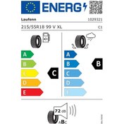 Resim Laufenn 215/55r18 99v Xl S Fit Eq+ Lk01 Oto Yaz Lastiği: Üretim Yılı:2024 
