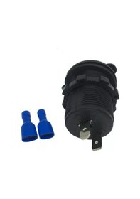 Resim Pano Tipi Usb 8-32V Giriş 5V 1A Ve 5V 2,1A Çıkış 30Mm Fişli 