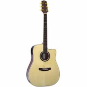 Resim SX DG200CE+/NA Elektro Akustik Gitar (Natural) 