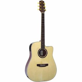 Resim SX DG200CE+/NA Elektro Akustik Gitar (Natural) 