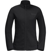 Resim Jack Wolfskin Taunus Fz Kadın Siyah Polar Ceket 