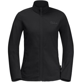 Resim Jack Wolfskin Taunus Fz Kadın Siyah Polar Ceket 