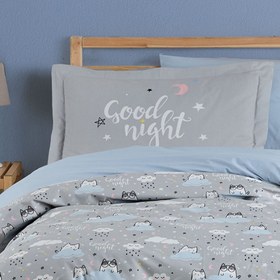 Resim Hobby Daisy Gri - Poplin Studio Nevresim Takımı 