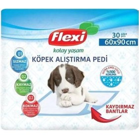 Resim Flexi Yapışkanlı Köpek Çiş Eğitim Pedi 60 x 90 CM 30'lu 