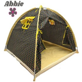 Resim Abbie Lx Ss Eko Çocuk Oyun Çadırı Sarı Siyah Mor 