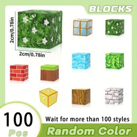 Resim 100/50/30 Adet Manyetik Yapı Blokları, Duyusal Özellikli Mıknatıslı Küpler, Çocukların Bilişsel Becerilerini Geliştirmeye Yardımcı STEM Hediyesi. Kış 