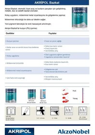 Resim Akzonobel Bazkat Pasific Mavi Frd18:ft 1 Litre 