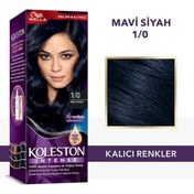 Resim Litae LitaeTrend Koleston Intense Saç Boyası 1/0 Mavi Siyah - Salon Kalitesi 
