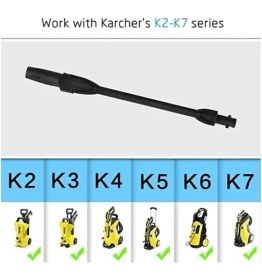 Resim AyrStore Karcher K Serisi Basınçlı Yıkama Makineleri Için Ayarlanabilir Nozullu Su Püskürtme Ucu, K2 K3 K4 K5 
