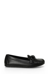 Resim Butigo 25S-116 5FX Siyah Kadın Loafer 
