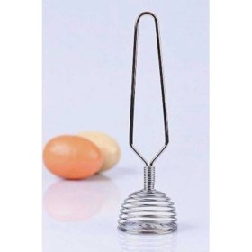 Resim Paslanmaz Metal Mini Yumurta Çırpıcı & Karıştırıcı 