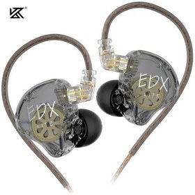 Resim Kz Edx Lite Hıfı Bas Kulaklık Stereo Müzik Kulakiçi Kulak Monitörü Sahne Canlı Edxlite Grey Nomıc 