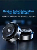 Resim TECHNOMEN Manyetik Araç Vantuz Tutucu, Vakum Cam Ayna Adsorpsiyon Manyetik Vantuz Araç Telefonu Montajı 