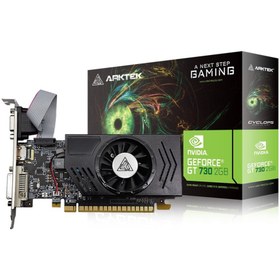 Resim ARKTEK CYCLOPS GT730 2Gb GDDR3, AKN730D3S2GL1, 128Bit, 1xD-Sub, 1xDVI, 1xHDMI Ekran Kartı Arktek