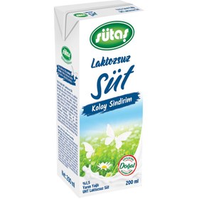 Resim Sütaş Laktozsuz Süt 200 ml 