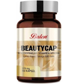 Resim Balen Beautycap Bitki Ekstraktları ve Vitamin 575 MG 60 Kapsül 