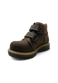 Resim 3088 Erkek Çocuk Okul Öncesi Deri Korseli Bot Kahve 