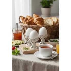 Resim NOLDOR Taç Yumurtalık - Haşlanmış Yumurta Kabı - 3'lü Set 