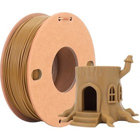Resim Rhinolab Wood Pla Filament - Teak 250gr 