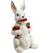 Resim Suntek Bahçe Tavşan Heykeli Yaratıcı Reçine Zanaat Süsleme 