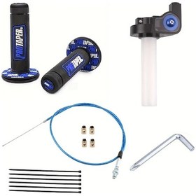 Resim Xuweiwei Ja0026-green-ariana Off-road Motor Gaz Kumandasi Aluminyum Alaşim Universal Hizli Donusum Honda Ktm Yamaha Suzukı 