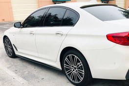 Resim BMW G30 5 Serisi Marşpiyel Piano Black 2017 ve Sonrası 