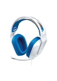Resim Logitech 981-001018 G335 Beyaz Mavi Mikrofonlu Gaming Oyuncu Kulaklık 