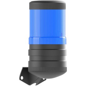 Resim MESAN Ø70 Yanıp Sönen Ampul 2 Ses Elektronik Siren Duvar Montaj Mavi 2 