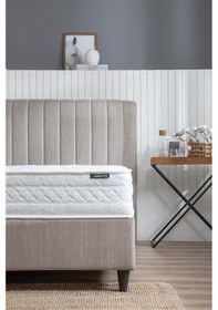 Resim Yataş Bedding Blue Star Yatak, Lento Baza, Somni Başlık Çift Kişilik 3'lü Set 150x200 - Bej 